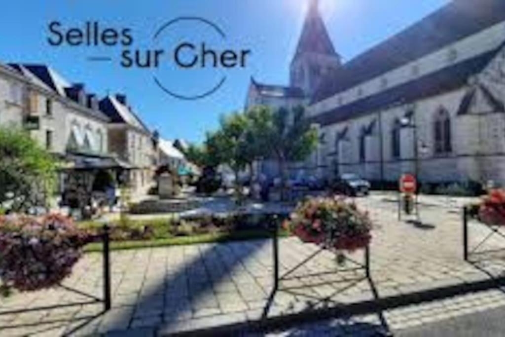 Maison De Ville Proche Beauval Avec Parking Selles-sur-Cher Kültér fotó